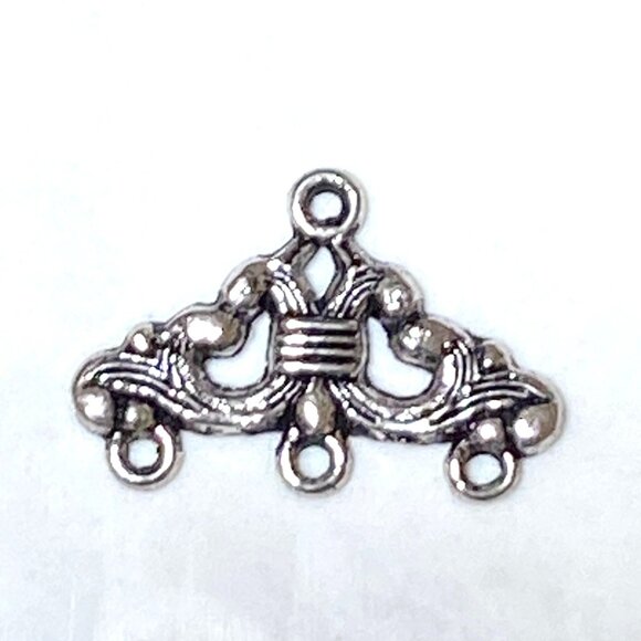 3/10$, 3 to 1 Silver Color Connector for Jewelry Making, DIY Projects - Picture 1 of 5